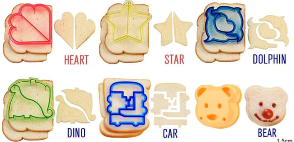 Sandwich And Fruit Shape Cutters