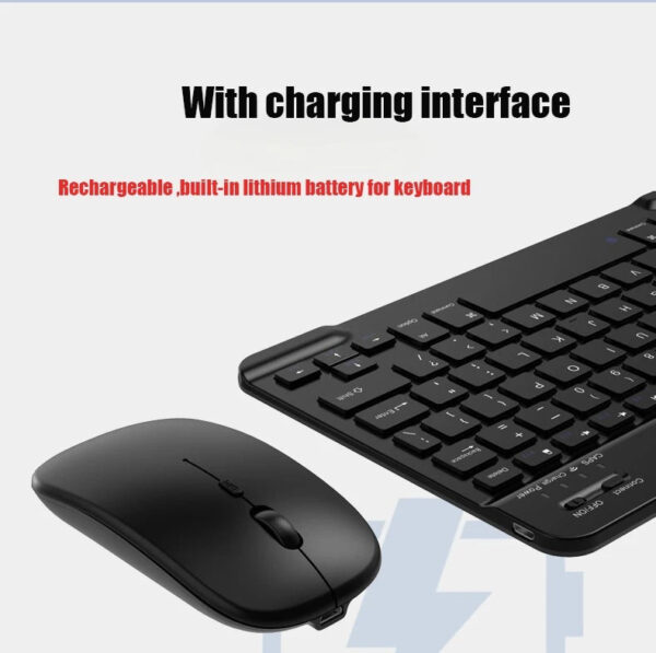 Wireless Mini Keyboard and Mouse Combo - Image 5