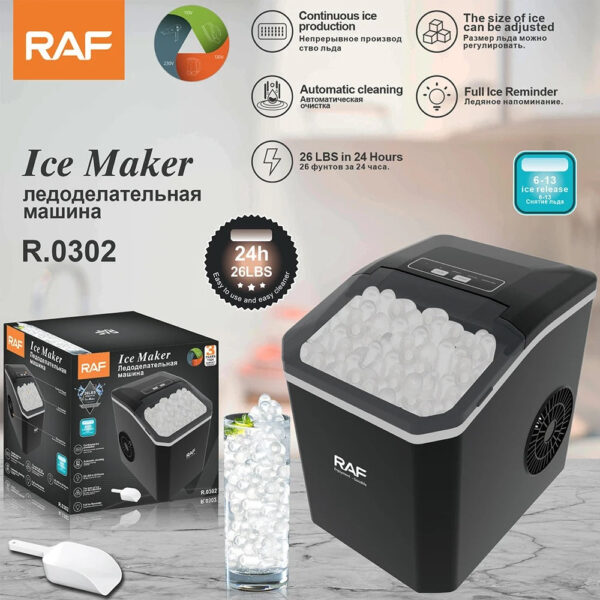 Automatic Cleaning Ice Maker