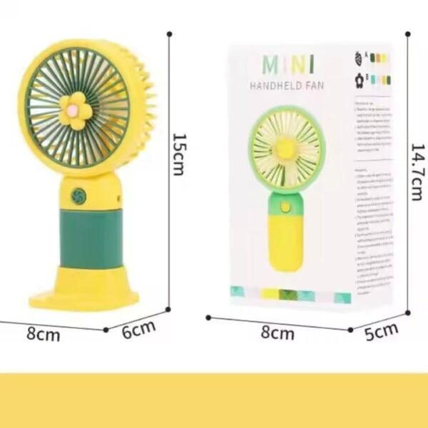 Portable Rechargeable Handheld Fan - Image 3