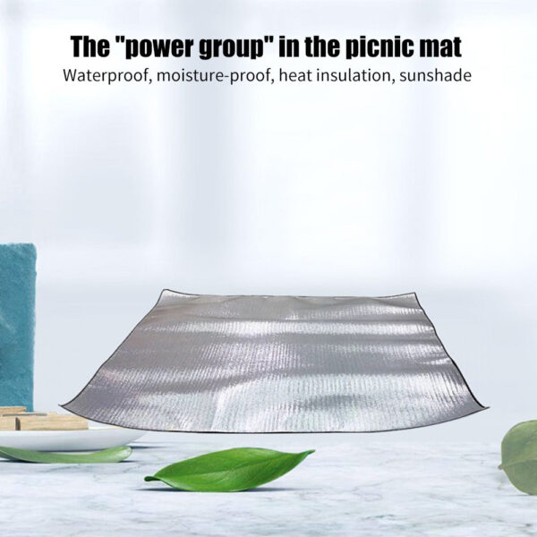 Aluminum Foil Outdoor Waterproof Picnic Mat (2x1.5m) - Image 3