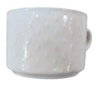 Porcelain Coffee or Tea Cups with Porcelain Saucers (12pcs)(150ml)(Design3)