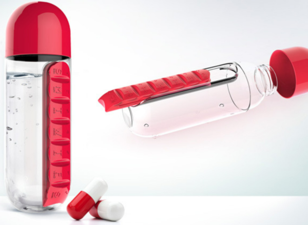 Pill And Vitamin Organiser Bottle - Image 4