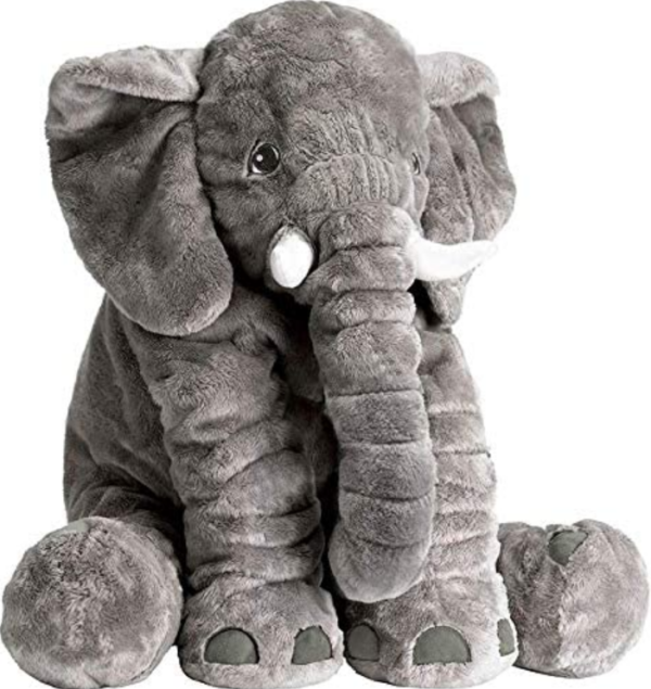 Large Elephant Pillow with Blanket - Image 3