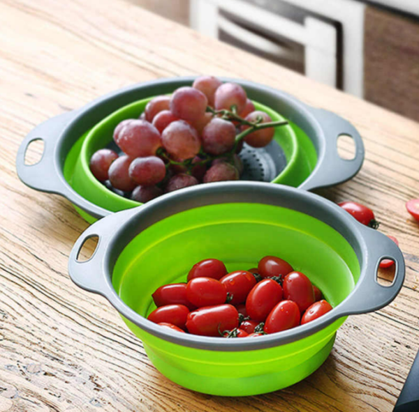 Collapsible Filter Basket Colanders (2 pcs) - Image 4