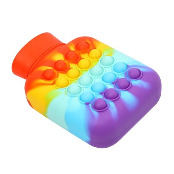 Portable Pop Hot Water Bottle Fidget Toy (500ml)(Colourful) - Image 5