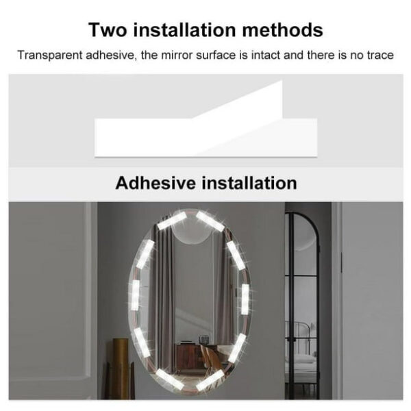 USB LED Vanity Mirror Light Strip - Image 4