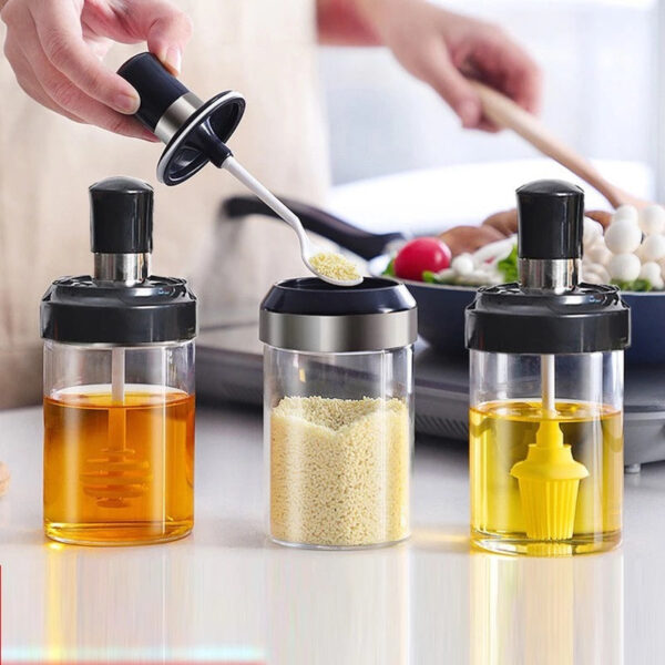 Oil Bottle Set (4 pcs) - Image 4