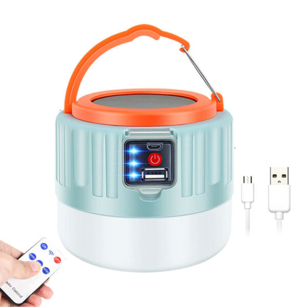 Multifunctional Solar Emergency Light with Power Bank