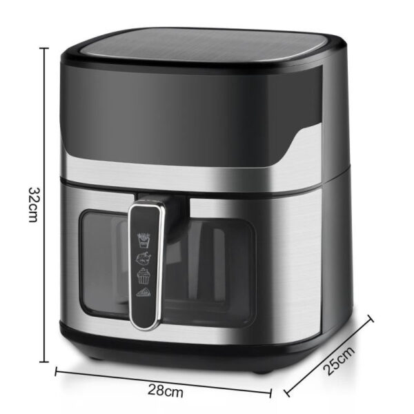 Smart Touch Screen Air Fryer (8L) - Image 4