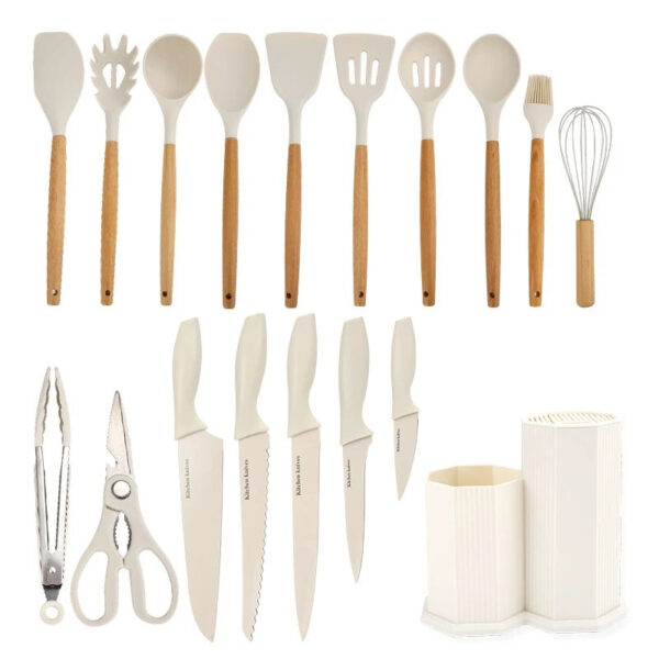 Silicone Utensil Block Set (18pcs) - Image 3