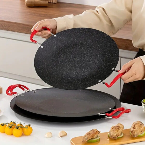 Steel Plate Multi Griddle (30cm) - Image 3