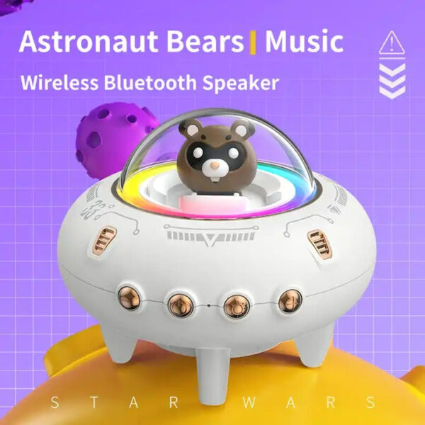 Astronaut Bear Bluetooth Speaker - Image 4