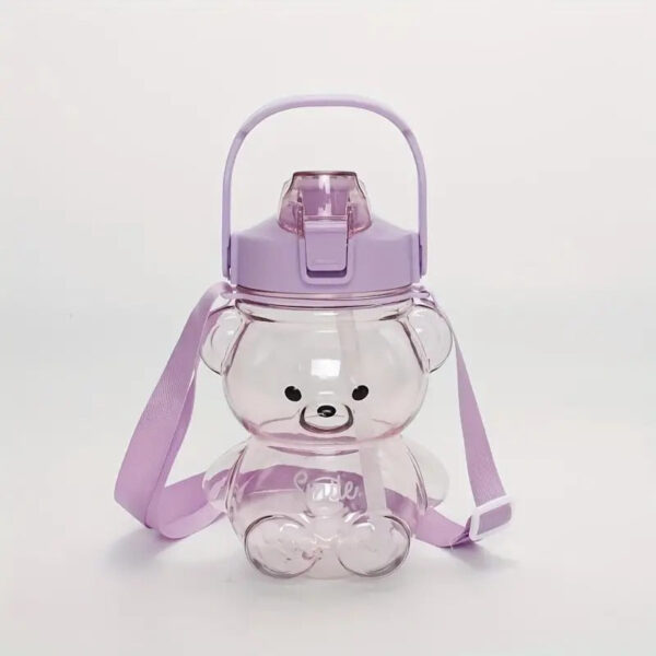 Large Capacity Cute Bear Water Bottle (1.4L) - Image 3