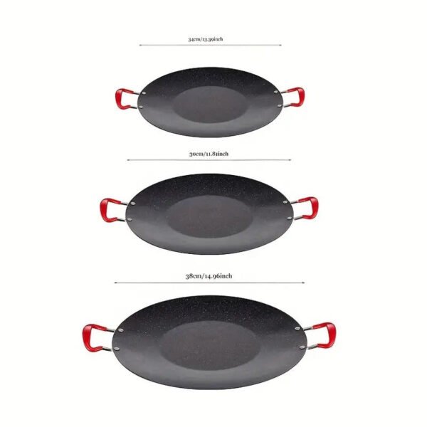 Steel Plate Multi Griddle (30cm) - Image 4