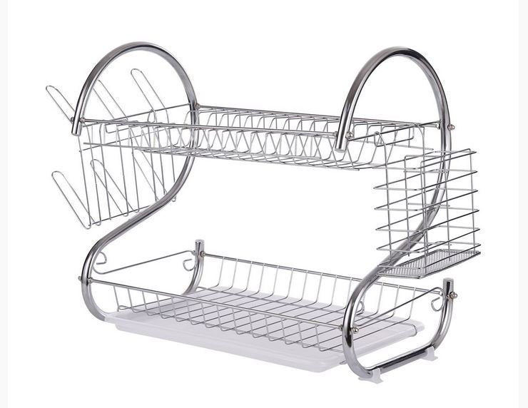 Stainless Steel Dish Drainer (2 Tier)