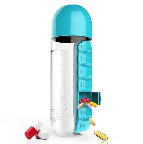 Pill And Vitamin Organiser Bottle - Image 3