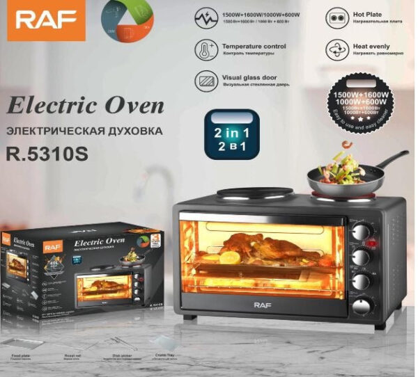 Electric Oven with Hot Plates