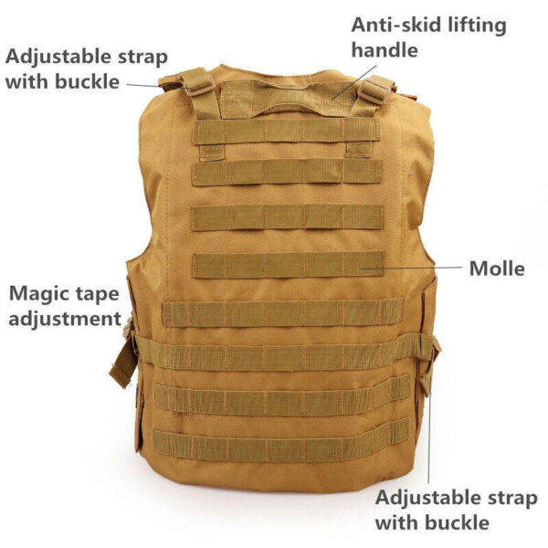 Tactical Vest and Hunting Field Battle Airsoft Waistcoat - Image 3