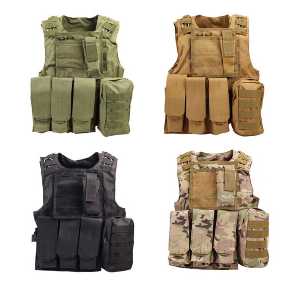 Tactical Vest and Hunting Field Battle Airsoft Waistcoat - Image 4