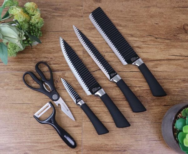 Daily Use Sharp Knife Set (6 pcs) - Image 4