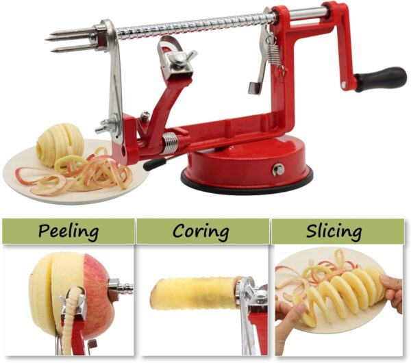 Apple Slicing Coring And Peeling Machine - Image 3