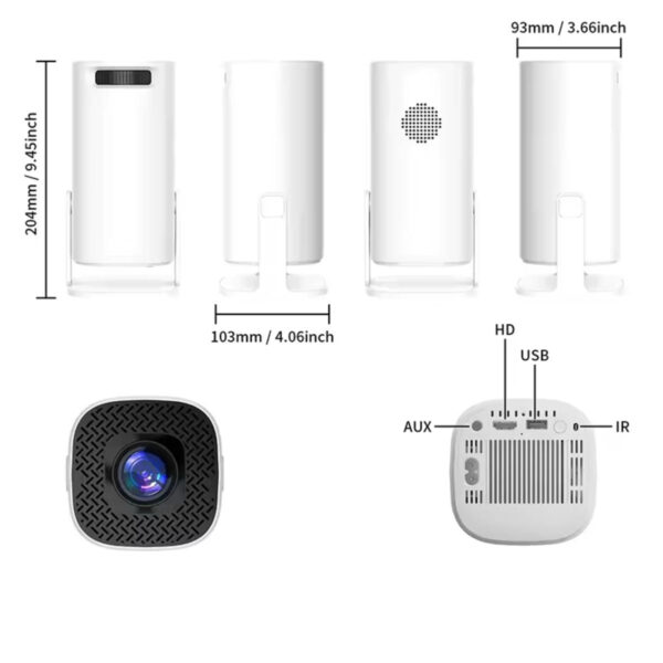 Android 11 Portable Projector - Image 5