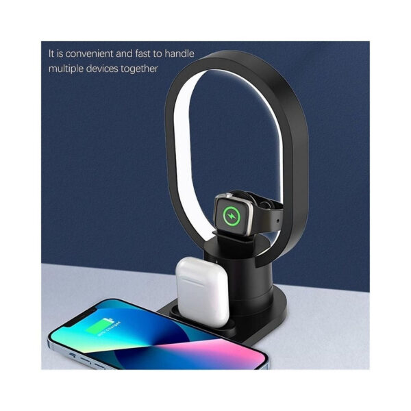 Magnetic 4in1 Wireless Charging Dock with Lamp (15W)(iPhone) - Image 5