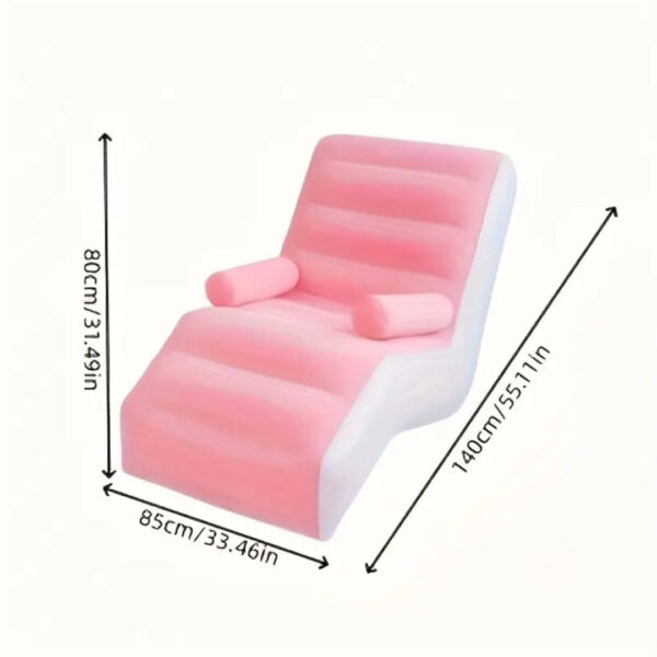 PVC 1 Seater Sofa - Image 3