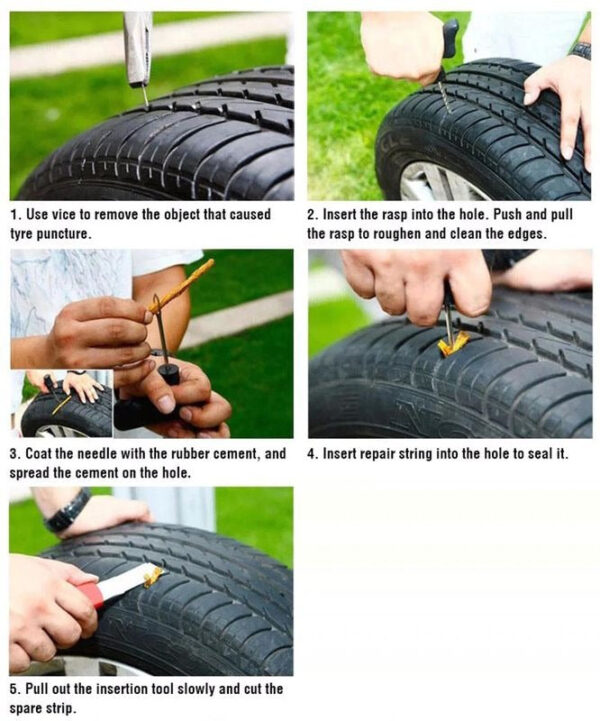 Tire Emergency Repair Tool Kit - Image 3