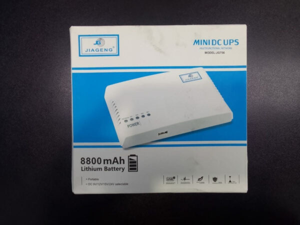 Portable Mini DC UPS 8800mAh Lithium Battery - Image 3