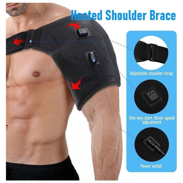 Heated Shoulder Brace Wrap - Image 5