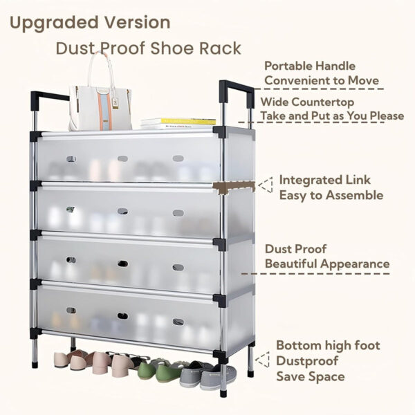 Multi-Layer Shoe Storage Rack - Image 7