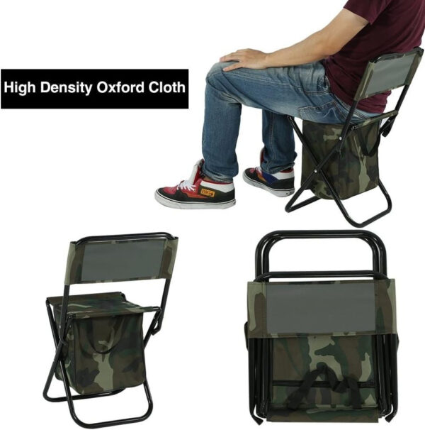 Folding Camping Sports Chair With Bag - Image 3