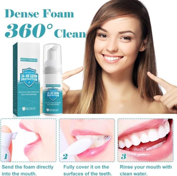 Teeth Whitening Mouthwash Foam - Image 4