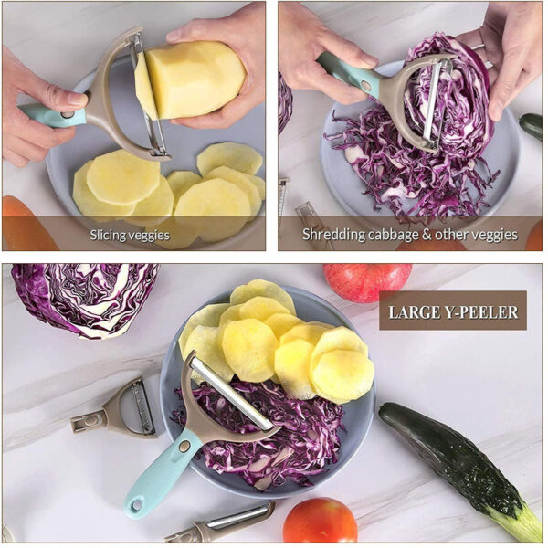 Fruit and Vegetable Peeler (3 pcs) - Image 5