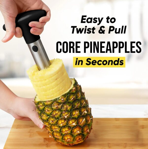 Stainless Steel Pineapple Slicer - Image 4