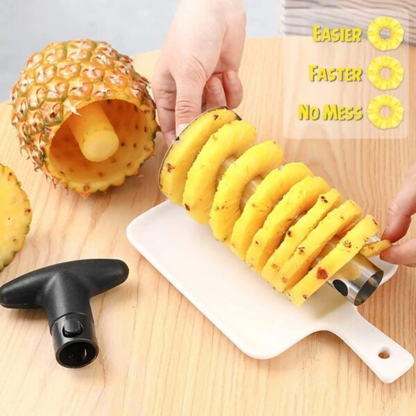 Stainless Steel Pineapple Slicer - Image 3