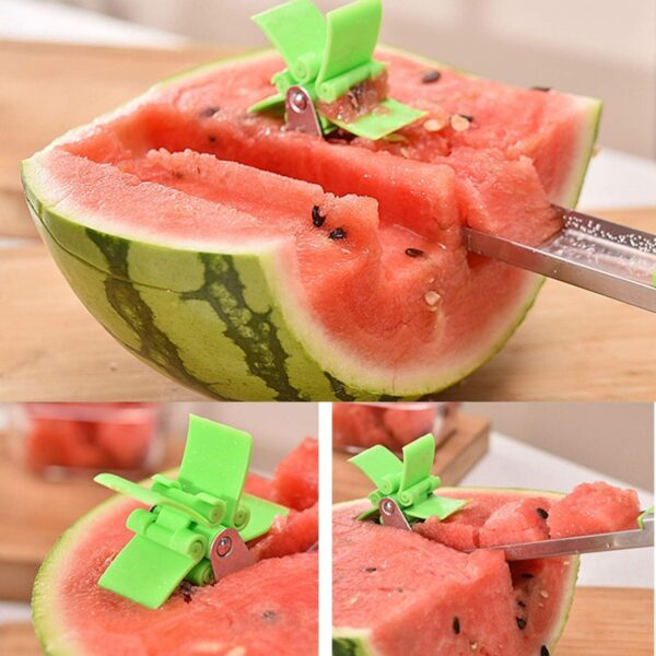 Stainless Steel Windmill Watermelon Slicer - Image 3