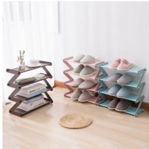 Z-Shape Shoe Stand Organizer (4 Tier) - Image 5