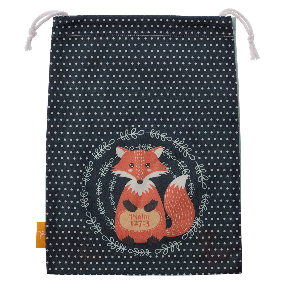 Children Are A Gift From The Lord Large Cotton Drawstring Bag – Ps. 127:3